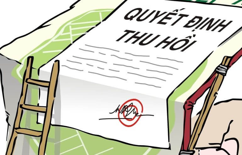 quyết định thu hồi