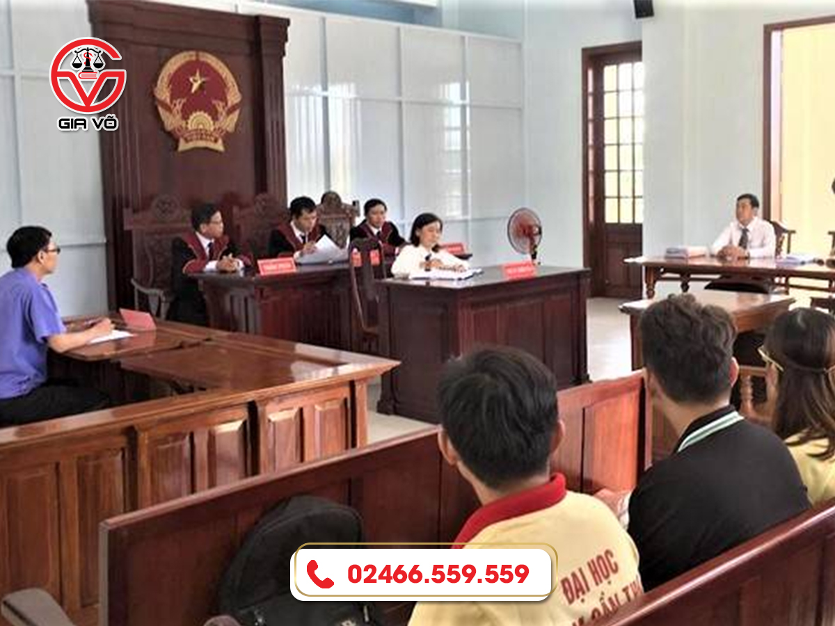 Tố tụng tại tòa án Tố tụng tại tòa án