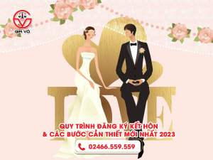 Quy trình đăng ký kết hôn