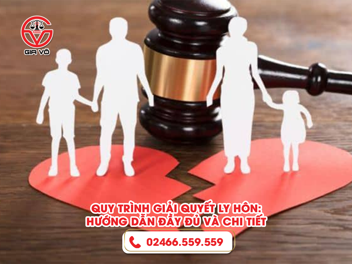 quy trình giải quyết ly hôn