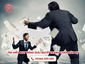 quy trình giải quyết tranh chấp dân sự