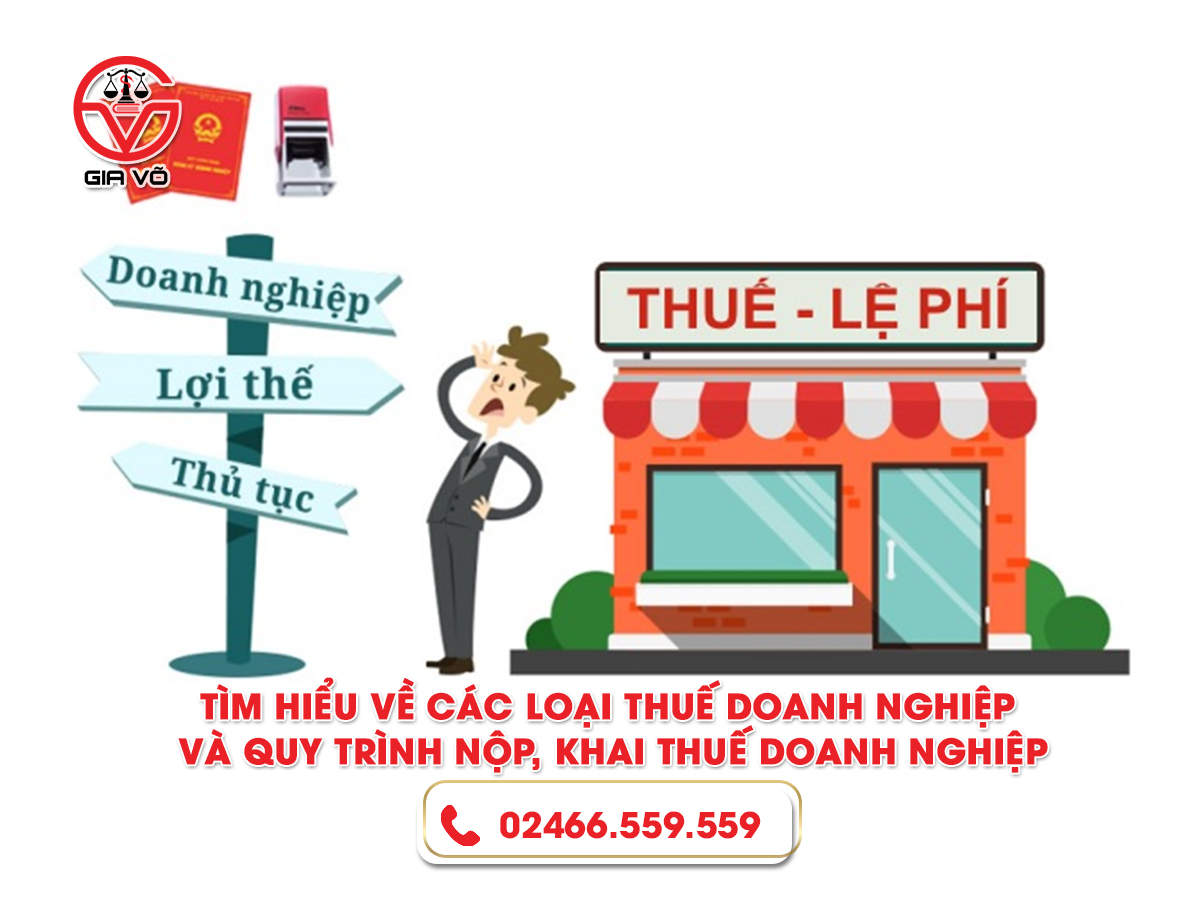 Tìm hiểu về các loại thuế doanh nghiệp và quy trình nộp; khai thuế doanh nghiệp