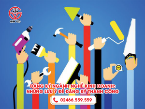 Đăng ký ngành nghề kinh doanh