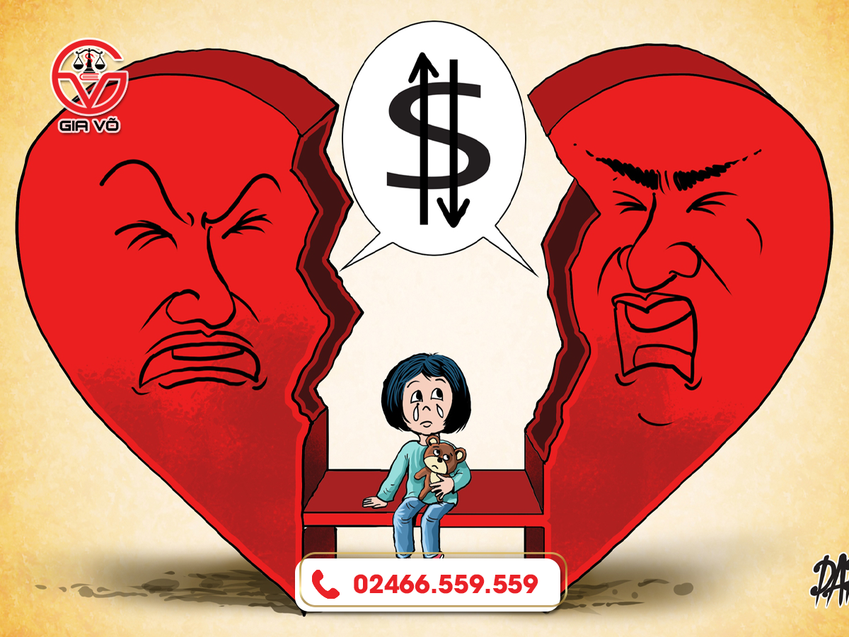 Mức cấp dưỡng nuôi con theo quy định pháp luật