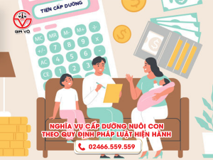 Nghĩa vụ cấp dưỡng nuôi con